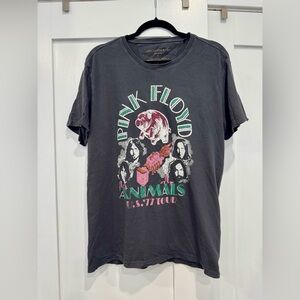 John Varvatos Men’s Pink Floyd Animals Graphic Tee in Black